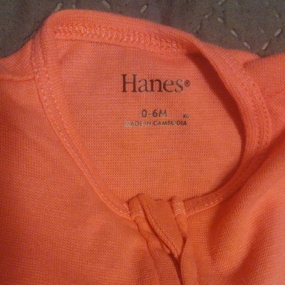 Hanes Coral Kids One Piece​​ - Picture 5 of 5